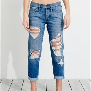 Hollister boyfriend skinnies
